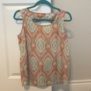 Olive & Oak sleeveless blouse